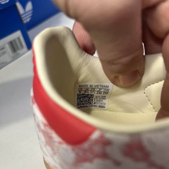 Adidas Samba OG X Liberty London - “Better Scarlet” JR8841 - Picture 6 of 6